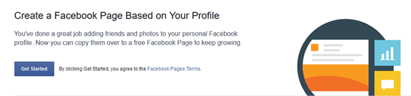 facebook profile into page migration