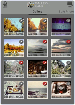 android Safe Gallery app