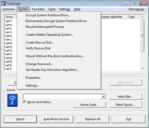 truecrypt usb encryption software