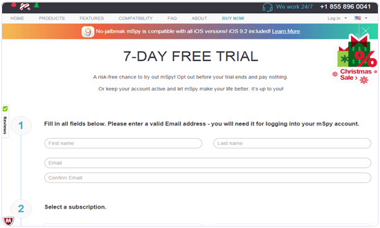 mspy signup