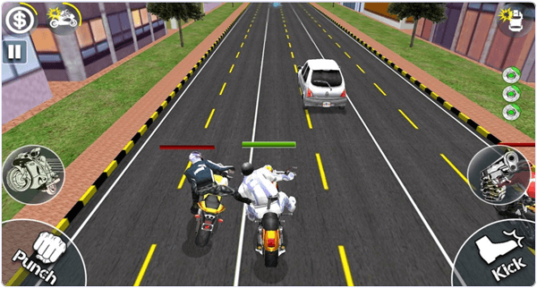 Bike Attack Race Android Game