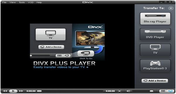 DivX Player PC Software