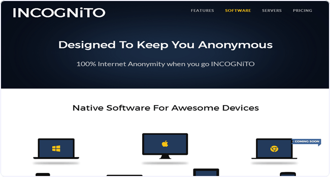 Incognito vpn