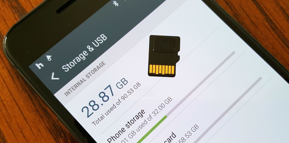 sd card as internal storage