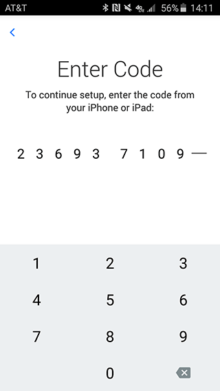 enter code