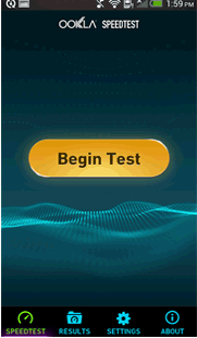 begin test