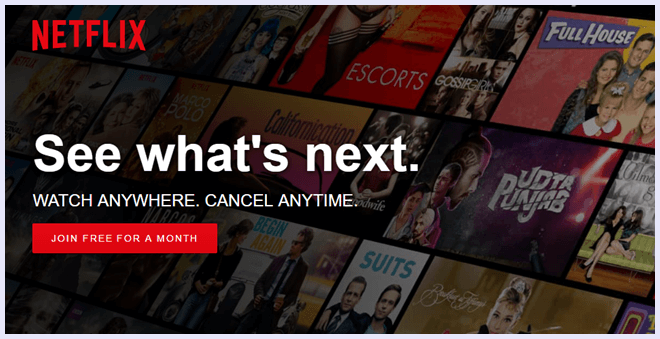 netflix movie streaming