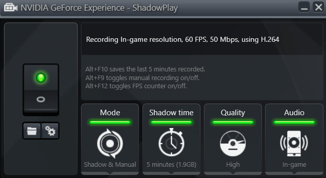 nvidia shadow play