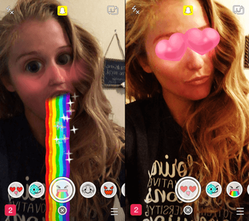 snapchat lens