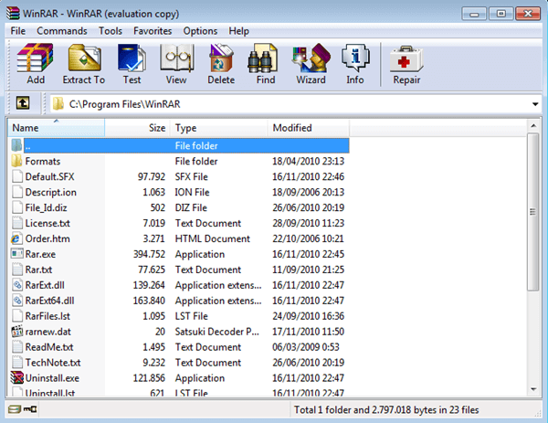 winrar for windows