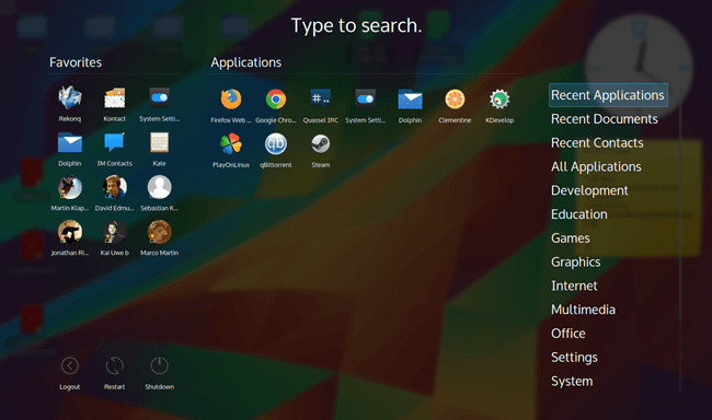 kde plasma linux desktop environment