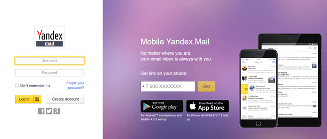 yandex mail