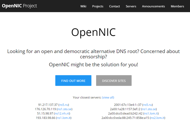 OpenNIC Thumbnail