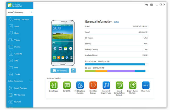 android transfer software