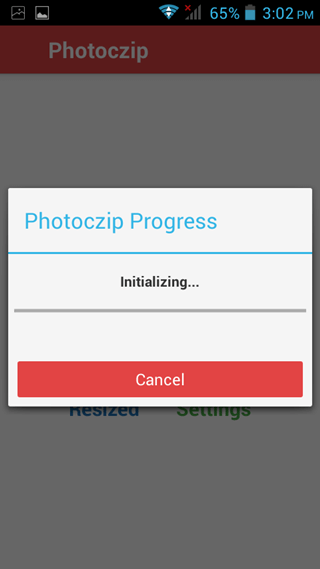 progress bare photoczip