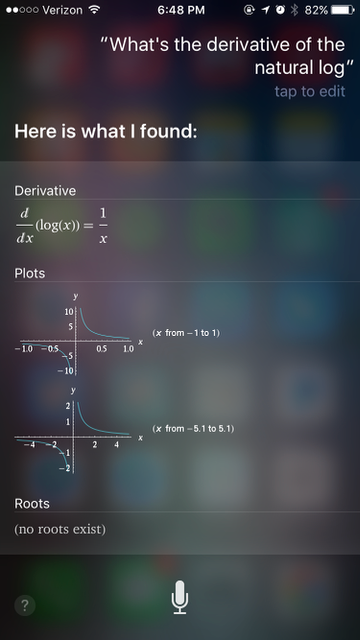 siri commands math