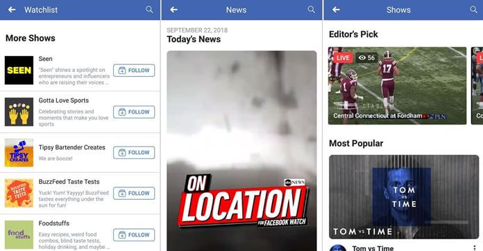 Facebook Watch Thumbnail